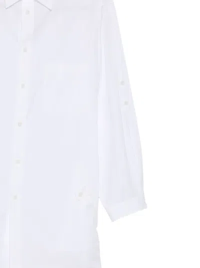 Y's Button-up Shirt In White