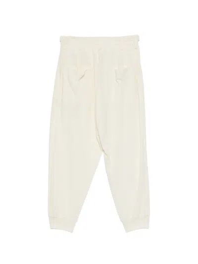 Y's Drawstring Trousers In White