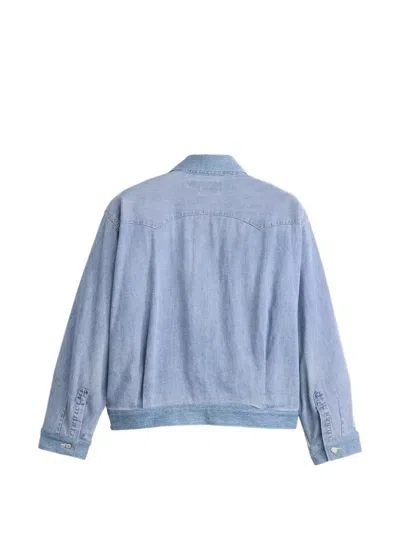 Levi's Customized Sawtooth Jacket In Blue