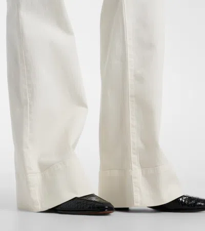 Ag Vicky Flared Jeans In White
