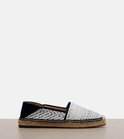 Manolo Blahnik Espadra Raffia-effect Espadrilles In Black