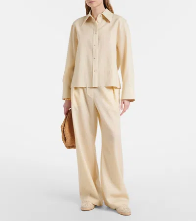 Manolo Blahnik Espadra Raffia-effect Espadrilles In Neutral