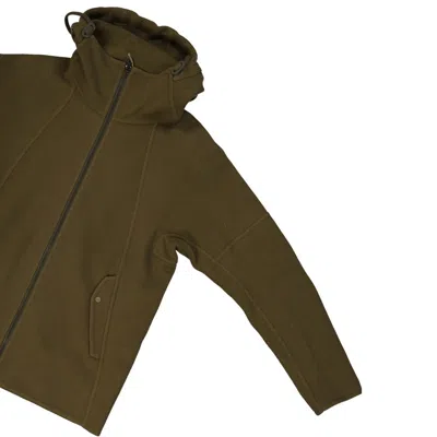 Herno Bicolor Polyamide Shell Jacket In Green