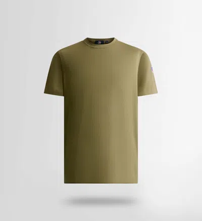 Fusalp Riviere Logo-patch Short-sleeve T-shirt In Green