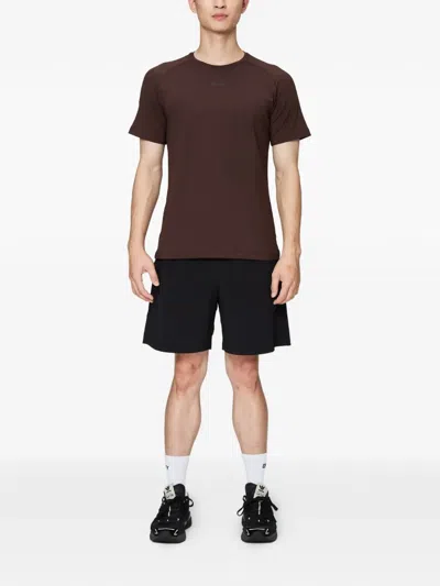 Off Duty Aash Active T-shirt In Brown