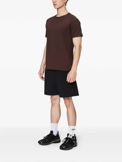 Off Duty Aash Active T-shirt In Brown