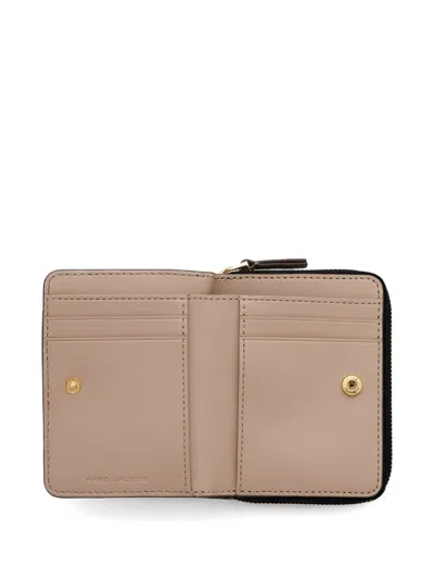 Marc Jacobs Zip Wallet In Neutral