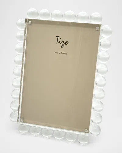 Tizo Lucite Bubbles Frame In Brown