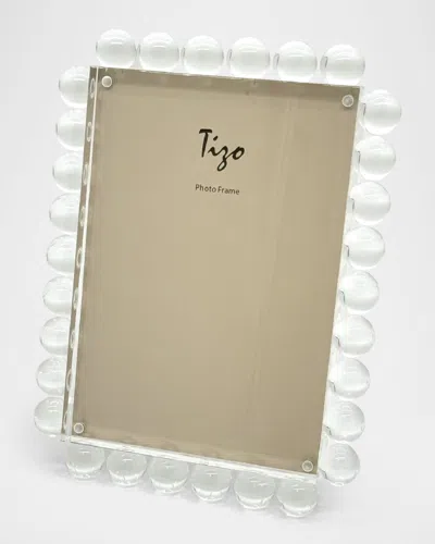 Tizo Lucite Bubbles Frame In Brown