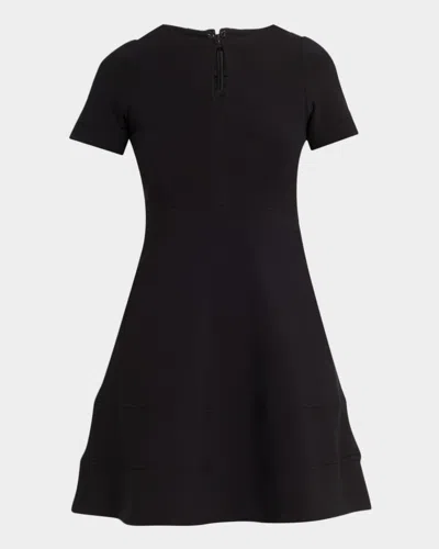 Herve Leger The Dinah Mini Dress In Black