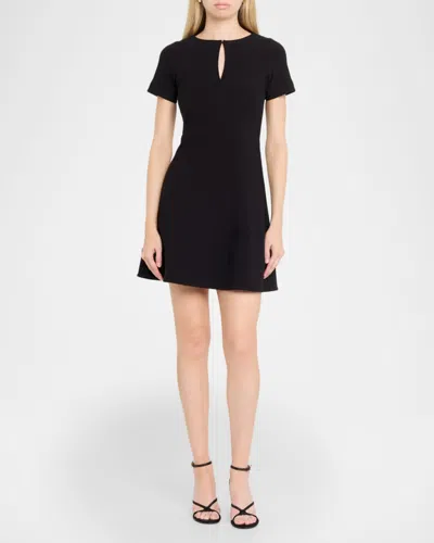 Herve Leger The Dinah Mini Dress In Black