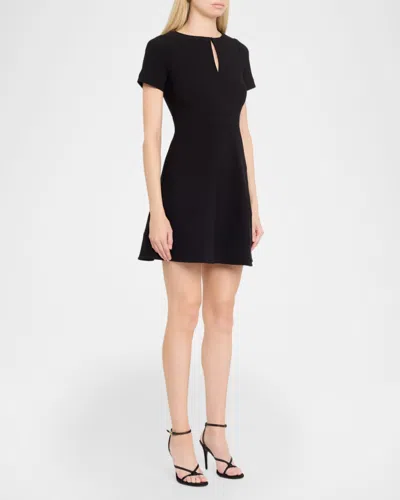 Herve Leger The Dinah Mini Dress In Black