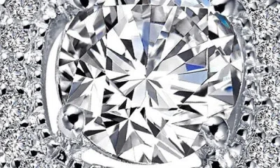 Lafonn Simulated Diamond Ring In Silver