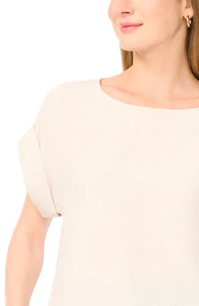 Halogen ® Stitch Cuff Top In Neutral