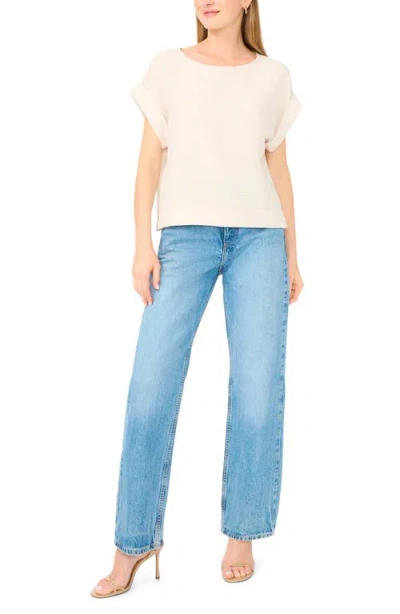 Halogen ® Stitch Cuff Top In Neutral