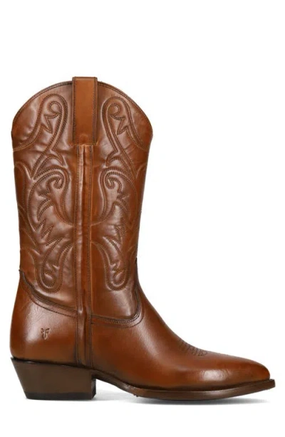 Frye Bruce Western Boot In Blue