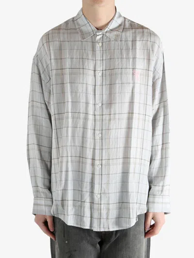 Acne Studios Long-sleeved Shirt In White