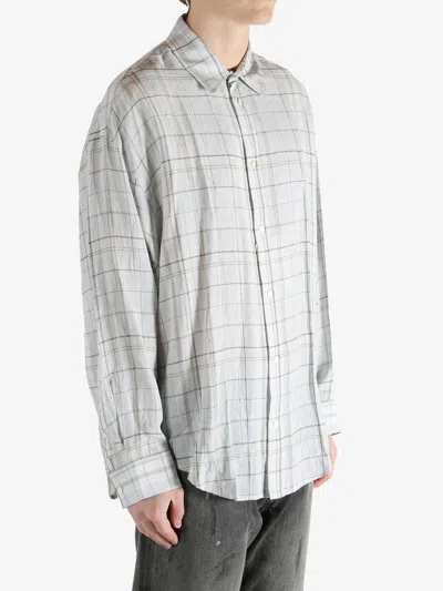 Acne Studios Long-sleeved Shirt In White