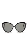 LINDA FARROW Acetate cat eye sunglasses