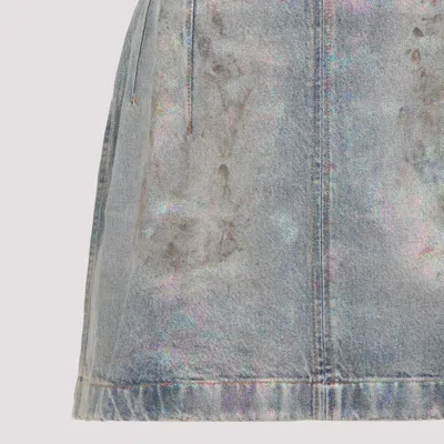 Acne Studios Mini Dress Denim Women In Blue