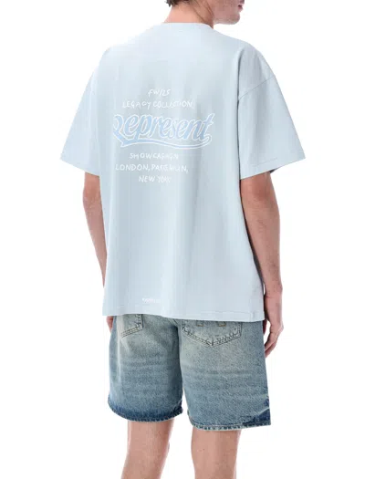 Represent Showcasing T-shirt In Blue