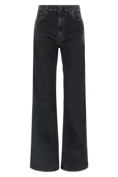 R13 Belt Loop Jeans In Black