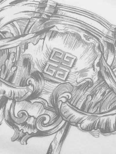 Givenchy Graphic Print T-shirt In White
