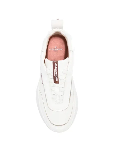 Alexander Smith Eclipse Leather Sneakers In White