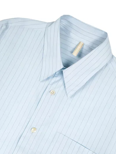 Sunflower Stripe-patterned Shirt In Blue