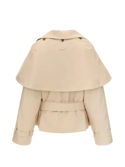 Urbancode Belted Jacket In Brown