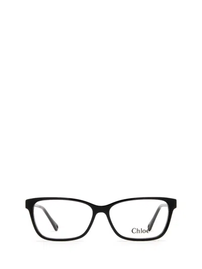 Chloé Rectangular Frame Glasses In Pattern