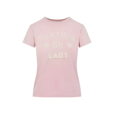 Valentino Garavani Printed Cotton T-shirt Clothing In Pink