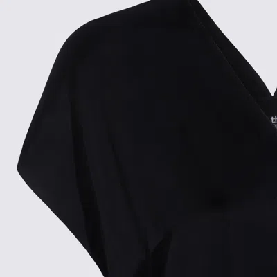 Thom Krom Black Top In Black