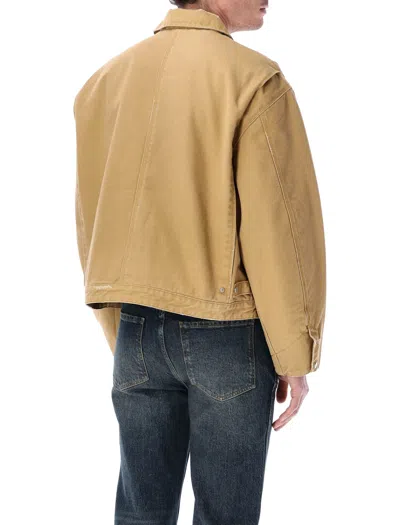 Represent Worker Jacket In Orange