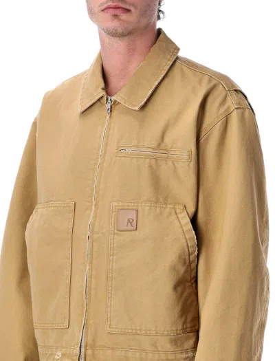 Represent Worker Jacket In Orange