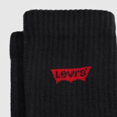 Levi's Regular Cut Socks (3-pack) In Black