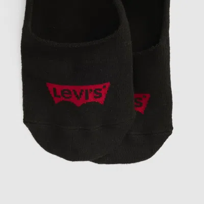 Levi's Low Rise Socks (3-pack) In Black