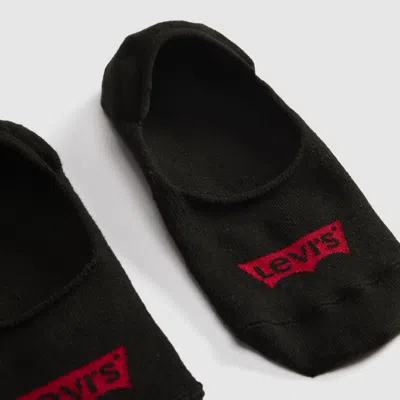 Levi's Low Rise Socks (3-pack) In Black