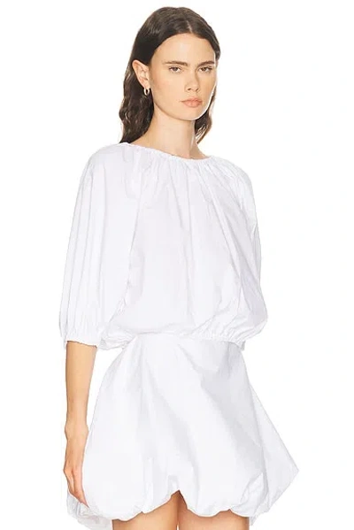 By Malene Birger Lelow Organic Cotton Blouse In White