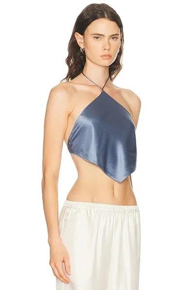 Éterne Freya Top Slate In Gray