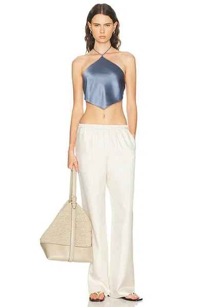 Éterne Freya Top Slate In Gray