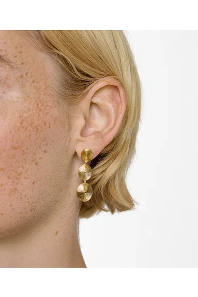 Lie Studio The Ruby Earrings In Gold