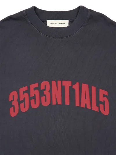 Essentials Chicago 90s Cotton T-shirt In Blue