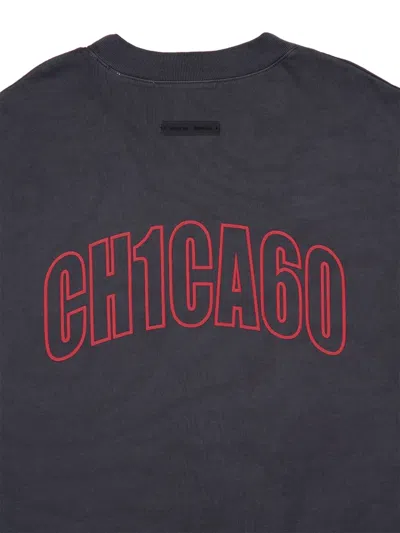 Essentials Chicago 90s Cotton T-shirt In Blue