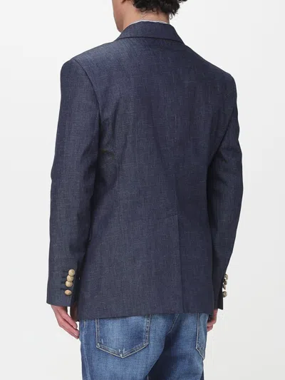 Dsquared2 Blazer Men  In Blue