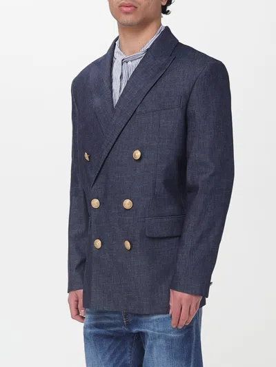 Dsquared2 Blazer Men  In Blue