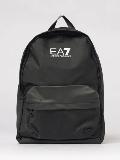 Ea7 Top Handle Backpack In Black
