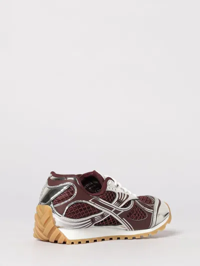 Bottega Veneta Refined Modern Athletic Sneakers For Women In Burgundy