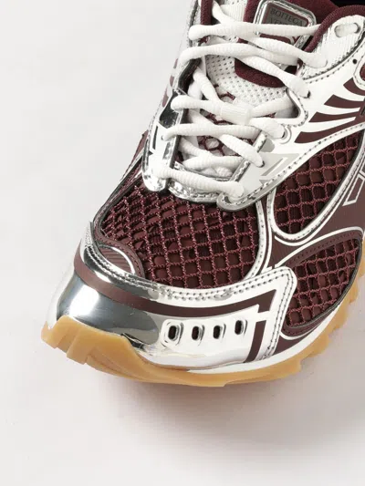 Bottega Veneta Refined Modern Athletic Sneakers For Women In Burgundy