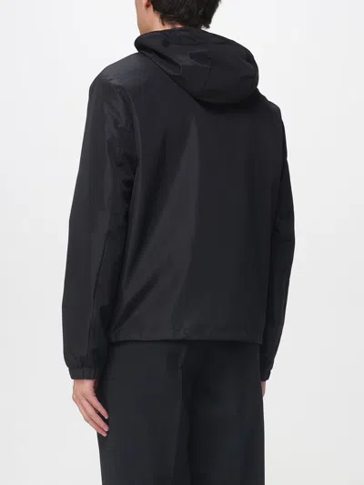 Fendi Polyester Windbreaker In Black